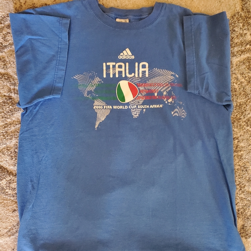 Adidas fifa world cup south africa Tee italia